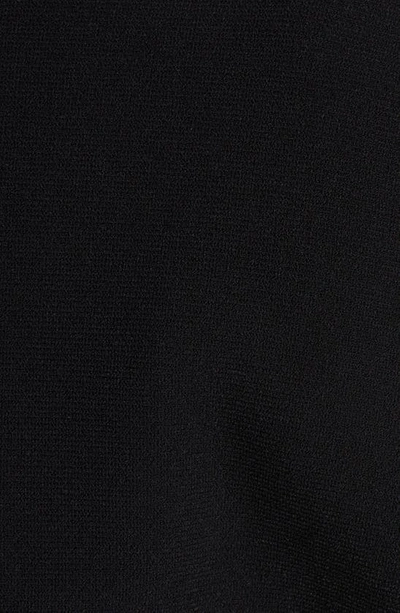 Shop Balenciaga Hourglass Rib Turtleneck Sweater In Black