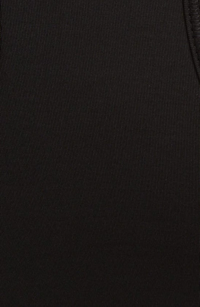 Shop Balenciaga Logo Tape Sports Bra In Black/ White