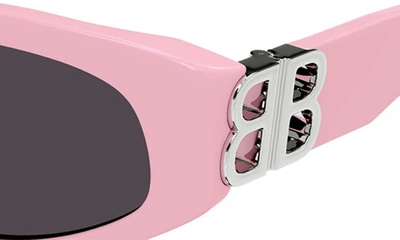 Shop Balenciaga 53mm Cat Eye Sunglasses In Pink
