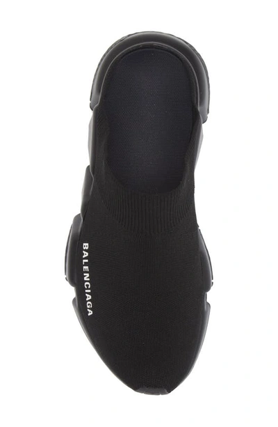 Shop Balenciaga Speed Sneaker Mule In Black