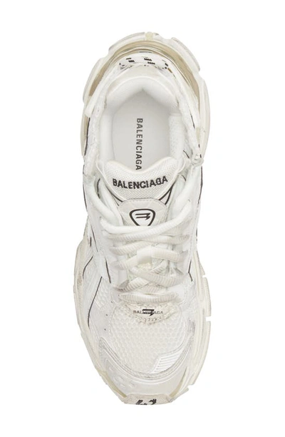 Shop Balenciaga Runner Sneaker In White