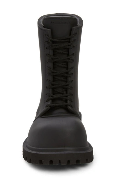 Shop Balenciaga Xl Army Boot In Black
