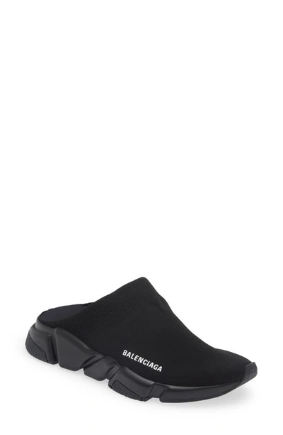 Shop Balenciaga Speed Mule In Black