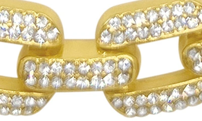 Adornia Pavé Cubic Zirconia Chain Necklace In Gold