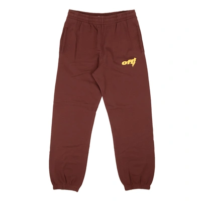 Shop Off-white Red Thunder Stable Sweatpants