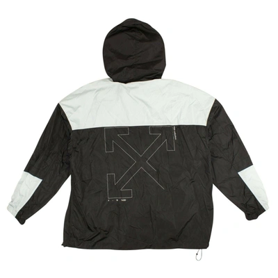 Shop Off-white Black And Gray Arrow Windbreaker