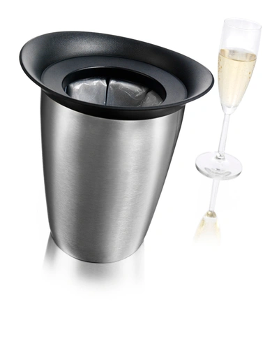 Vacu Vin Rapid Ice Champagne Cooler, Stainless Steel In Silver
