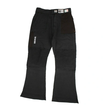 Shop Off-white Black Parachute Patch Sweatpants