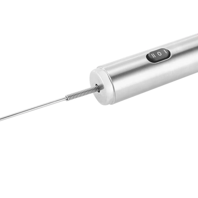 Rosle Stainless Steel Dual Speed Frother With Round Handle, 10.5-inch In Silver