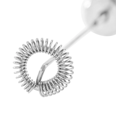 Rosle Stainless Steel Dual Speed Frother With Round Handle, 10.5-inch In Silver