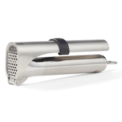 Rosle Stainless Steel Slim Mincing Garlic Press In Silver