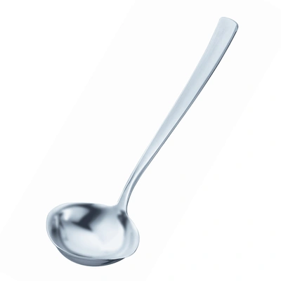 Rosle Stainless Steel Soup Ladle With Flat Handle, 1.7-ounce In Silver