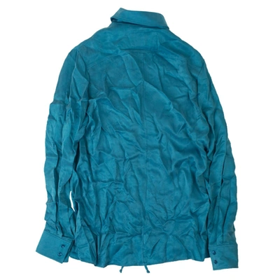 Off-white Blue Front Coulisse Shirt