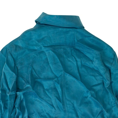Off-white Blue Front Coulisse Shirt