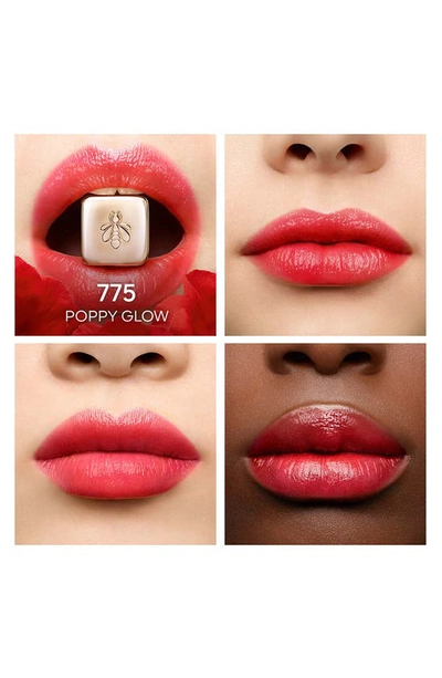 Shop Guerlain Kisskiss Bee Glow Tinted Lip Balm In Poppy Glow