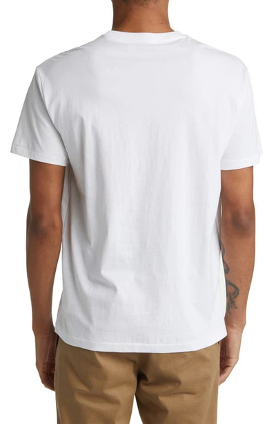 Polo Ralph Lauren Heavy Cotton T-shirt With Logo Embroidery In White