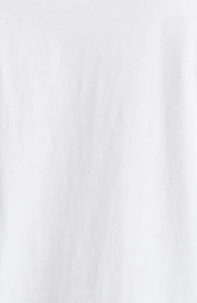 Polo Ralph Lauren Heavy Cotton T-shirt With Logo Embroidery In White