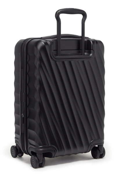 Tumi 22-inch 19 Degrees International Expandable Spinner Carry-on In 6 Black Texture