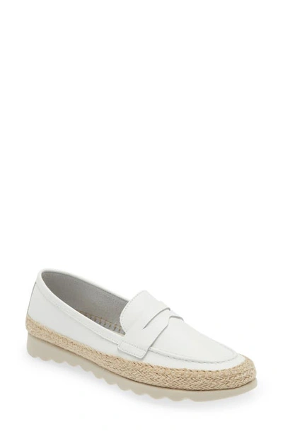 Shop The Flexx Bill Espadrille Loafer In White