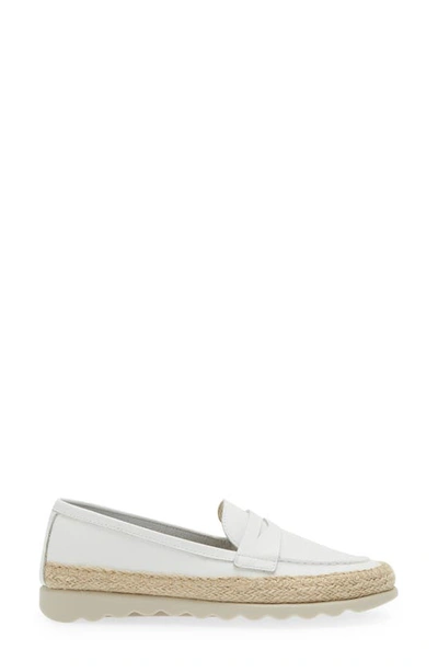 Shop The Flexx Bill Espadrille Loafer In White