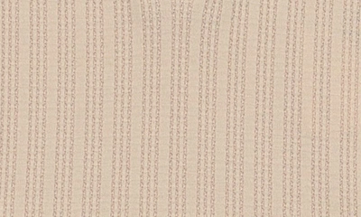 Maniere Manière Rib Cotton Tank & Shorts Set In Sand