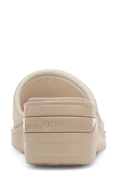 Shop Bzees Dynasty Bright Wedge Sandal In Eggnog