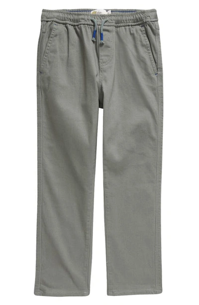 Shop Mini Boden Kids' Slim Stretch Cotton Corduroy Pants In Grey Cord
