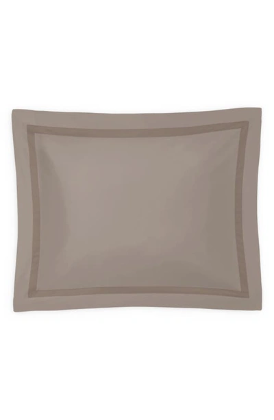 Shop Matouk Nocturne Pillow Sham In Mocha