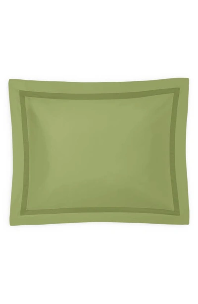 Shop Matouk Nocturne Pillow Sham In Grass