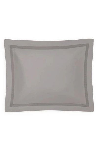 Shop Matouk Nocturne Pillow Sham In Platinum