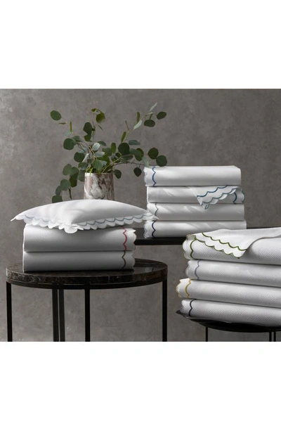 Shop Matouk India Set Of 2 350 Thread Count Cotton Pillowcases In Driftwood