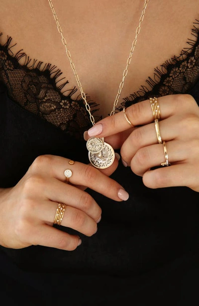 Ettika Simplicity Coin Chain Necklace In Gold