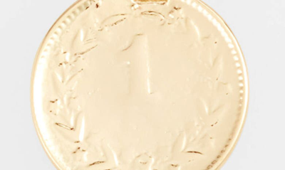Ettika Simplicity Coin Chain Necklace In Gold