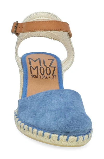 Miz Mooz Malena Espadrille Wedge In Ocean