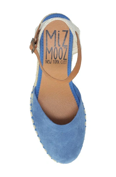 Miz Mooz Malena Espadrille Wedge In Ocean