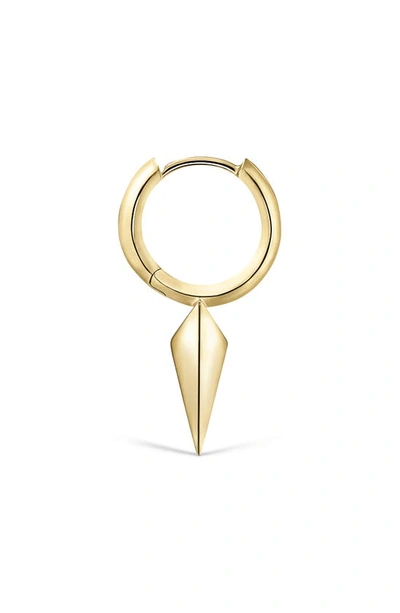 Maria Tash Single Long Spike Clicker Earring In Yellow Gold