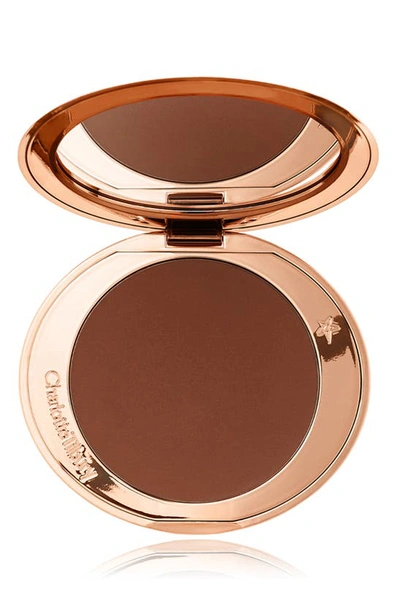 Charlotte Tilbury Airbrush Matte Bronzer Deep 0.56 oz/ 16 G In 4 Deep Refillable