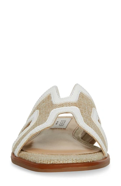 Steven New York Harlien Slide Sandal In White
