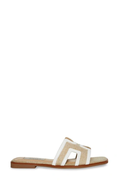 Steven New York Harlien Slide Sandal In White