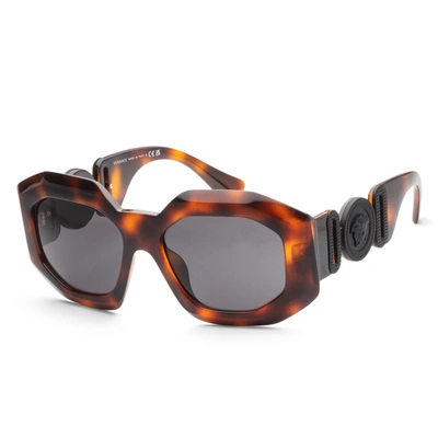 Shop Versace Women's 56mm Sunglasses In Brown