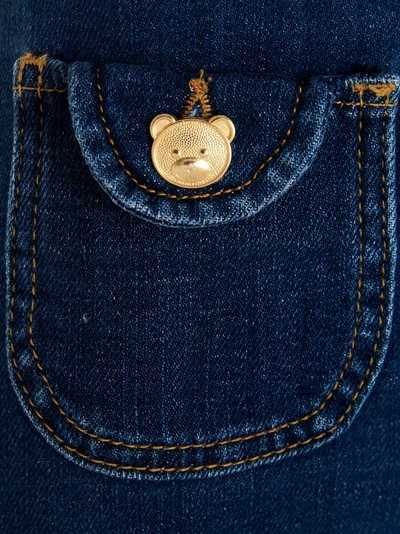 Shop Moschino 'teddy' Shorts In Blue