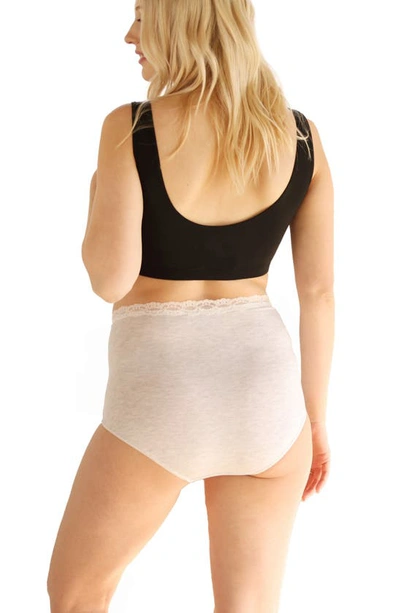Angel Maternity Assorted 2-pack Maternity Briefs In Navy/ Grey