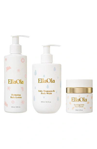 Shop Ellaola The Basics 3-piece Skincare Bundle In White