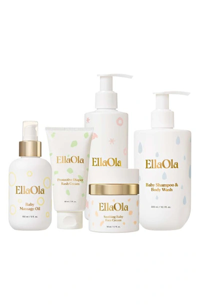 Shop Ellaola The Baby's All Around Skin Care Set In White