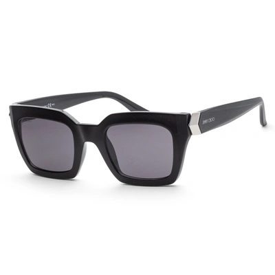 Shop Jimmy Choo Women's Maika 50mm Sunglasses In Black