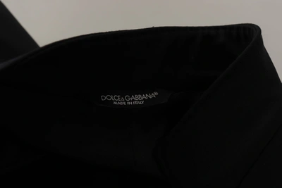 Shop Dolce & Gabbana Black Wool Single Breasted Coat Men Men's Blazer