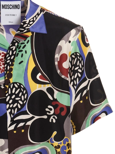 Shop Moschino 'psychedelic' Shirt