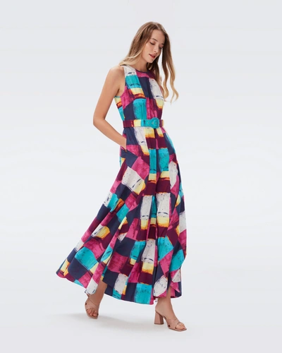 Shop Diane Von Furstenberg Dvf In Painted Plaid