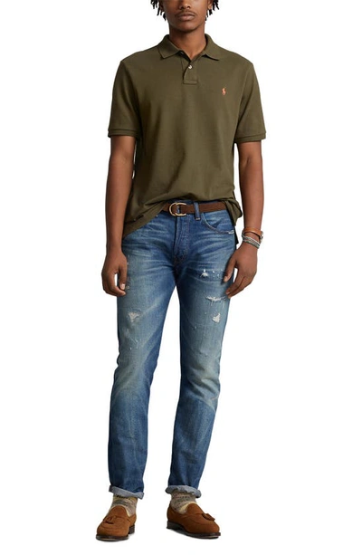Polo Ralph Lauren Men's Mesh Classic-fit Polo Shirt In Canopy Olive