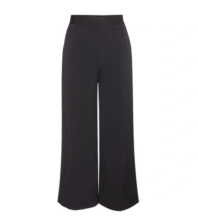 Shop Proenza Schouler Wide-leg Wool Trousers In Black